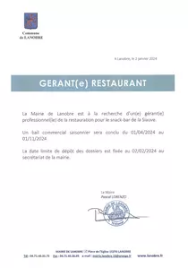 Recherche Gerant(e) Restaurant