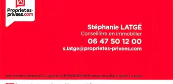 AGENT IMMOBILIER   STEPHANIE LATGE - PROPRIETES PRIVEES.COM